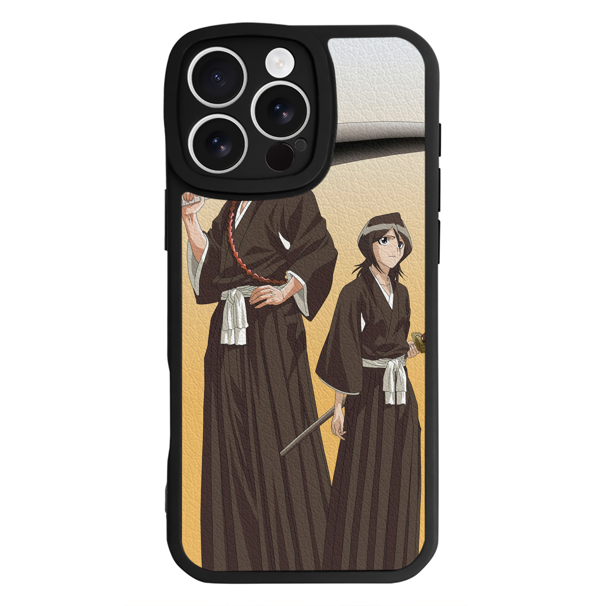 （画像用） ブリーチ BLEACH 【iPhone 16シリーズ対応】シリコンスマホケース（レザー調） 材質：シリコン